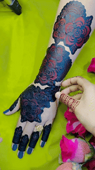 Mehndi Stencils Designs for Women + 2 Mehndi Cone