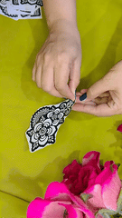 Mehndi Stencils Designs for Women + 2 Mehndi Cone